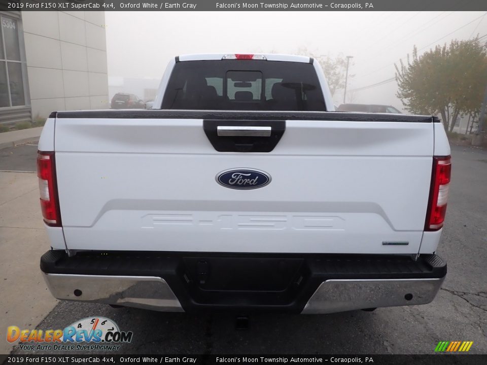 2019 Ford F150 XLT SuperCab 4x4 Oxford White / Earth Gray Photo #3