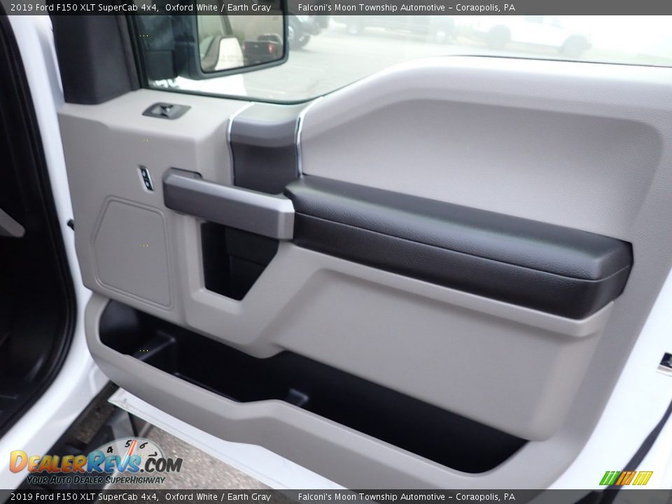 2019 Ford F150 XLT SuperCab 4x4 Oxford White / Earth Gray Photo #14