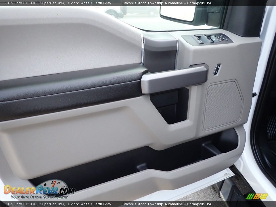 2019 Ford F150 XLT SuperCab 4x4 Oxford White / Earth Gray Photo #21