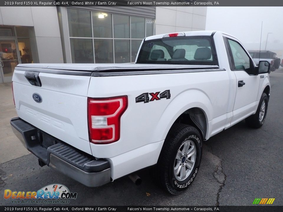 2019 Ford F150 XL Regular Cab 4x4 Oxford White / Earth Gray Photo #2