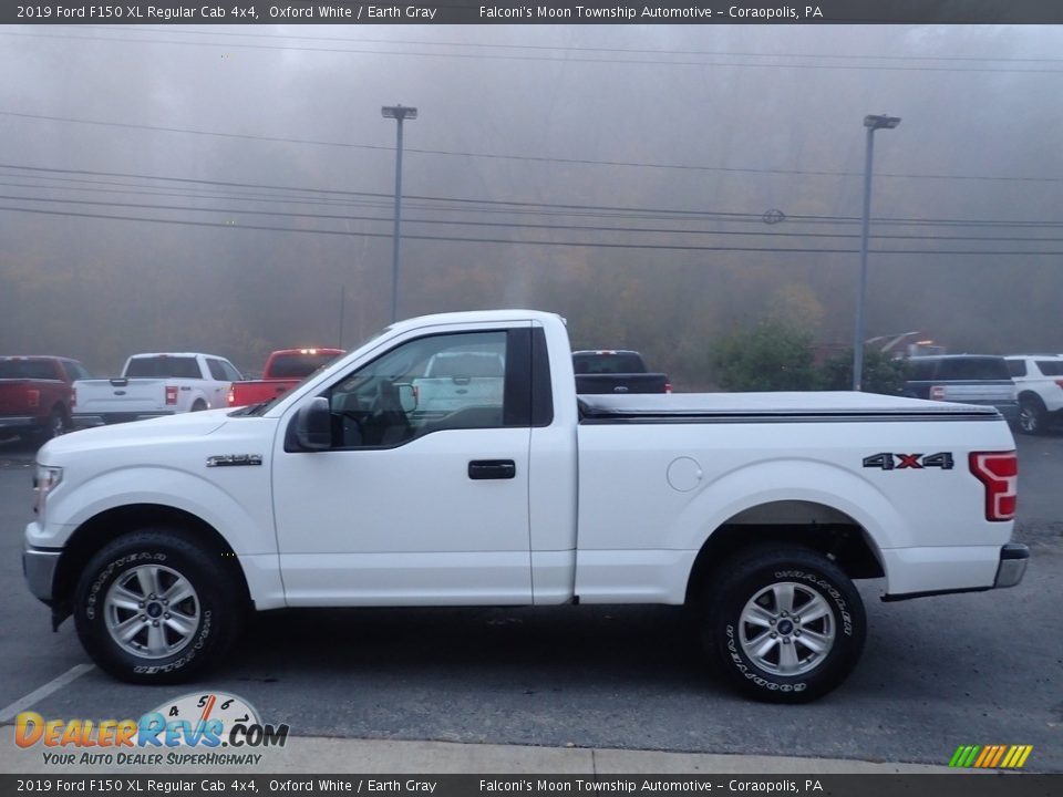 2019 Ford F150 XL Regular Cab 4x4 Oxford White / Earth Gray Photo #5