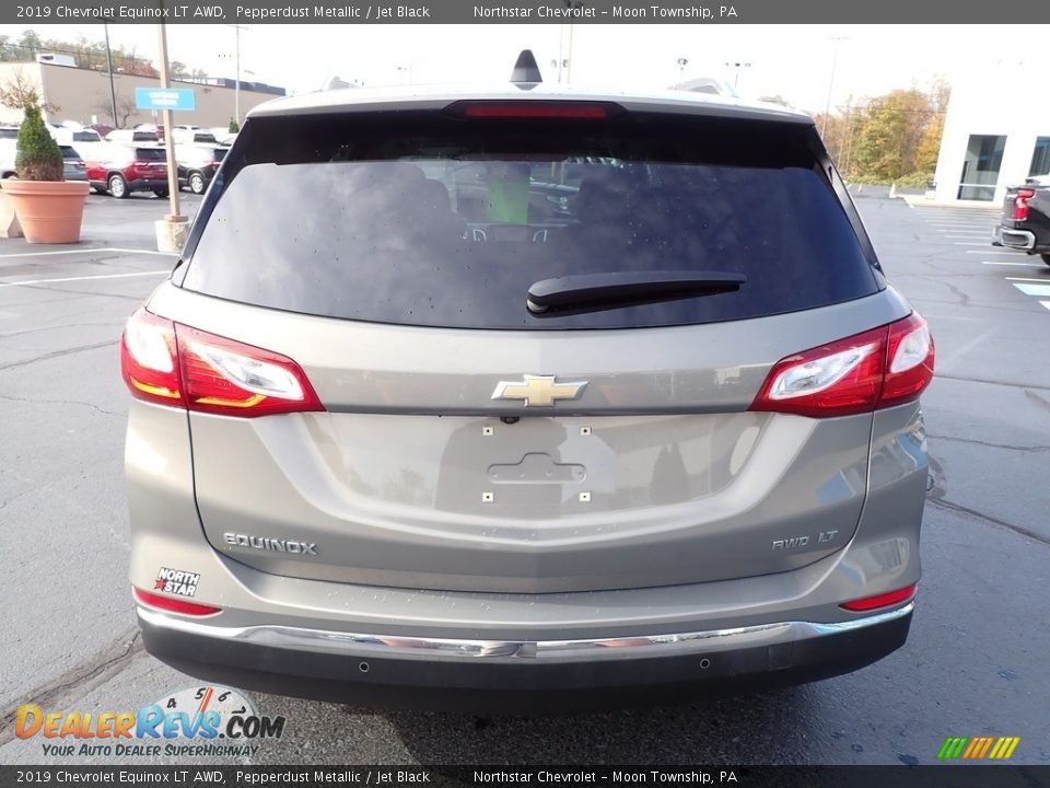 2019 Chevrolet Equinox LT AWD Pepperdust Metallic / Jet Black Photo #6