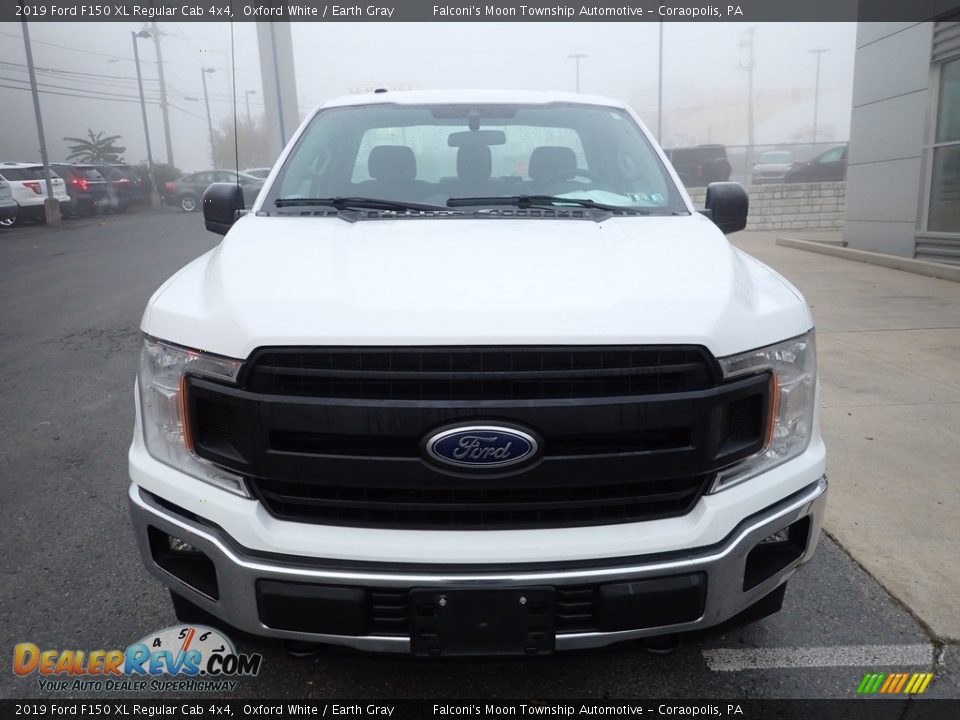 2019 Ford F150 XL Regular Cab 4x4 Oxford White / Earth Gray Photo #7