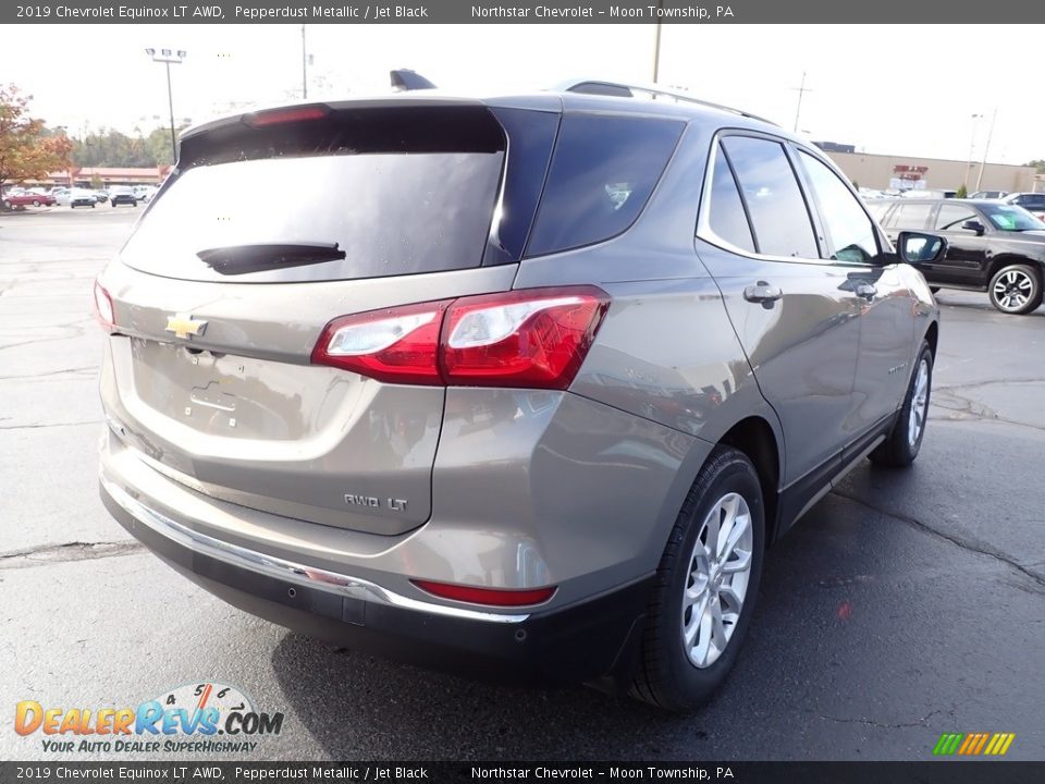 2019 Chevrolet Equinox LT AWD Pepperdust Metallic / Jet Black Photo #8