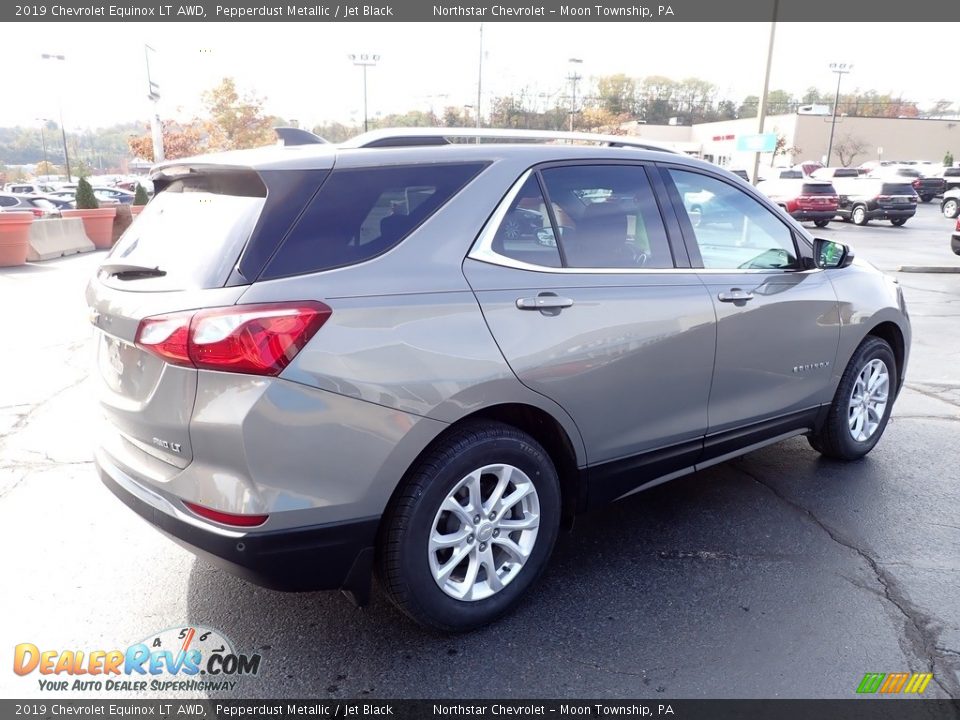 2019 Chevrolet Equinox LT AWD Pepperdust Metallic / Jet Black Photo #9