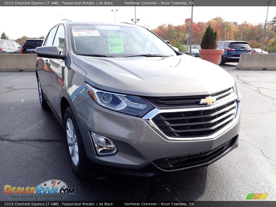 2019 Chevrolet Equinox LT AWD Pepperdust Metallic / Jet Black Photo #12