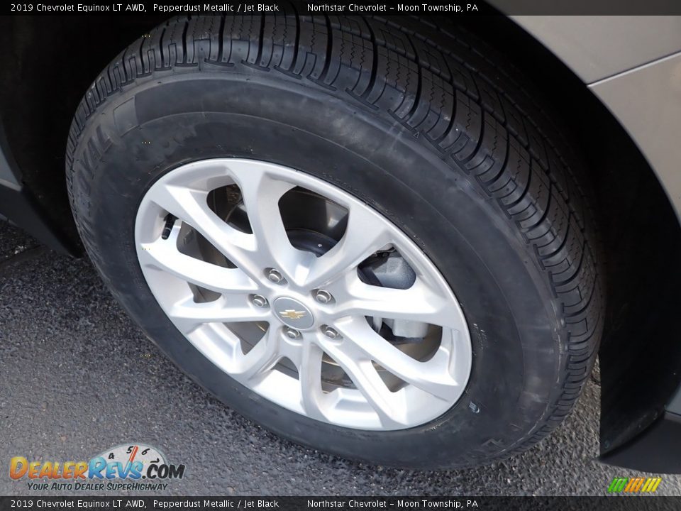 2019 Chevrolet Equinox LT AWD Pepperdust Metallic / Jet Black Photo #14
