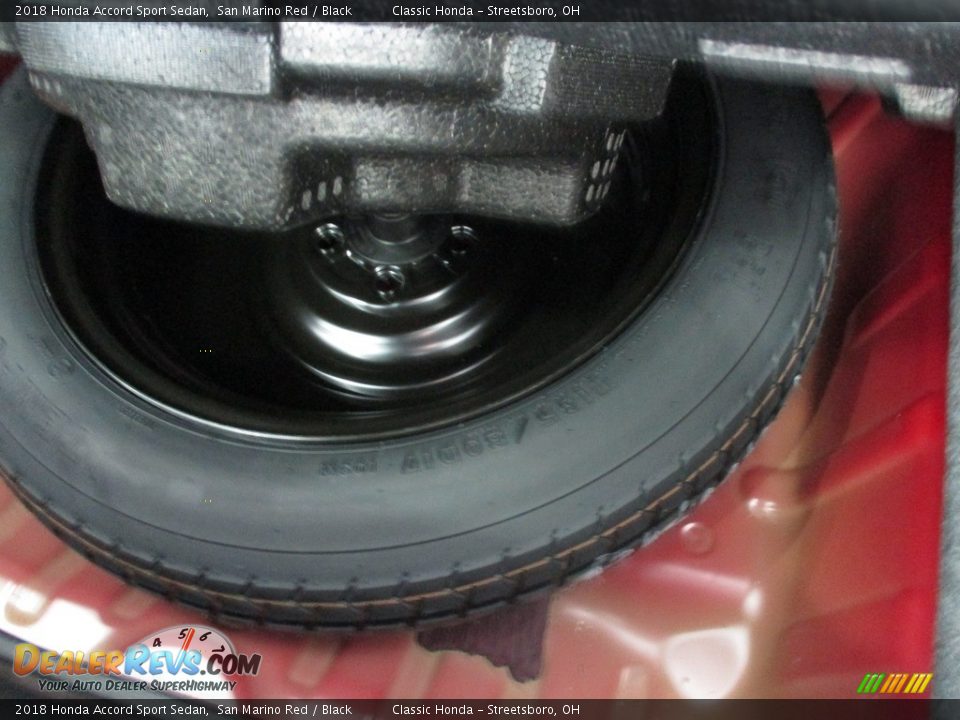 2018 Honda Accord Sport Sedan San Marino Red / Black Photo #15