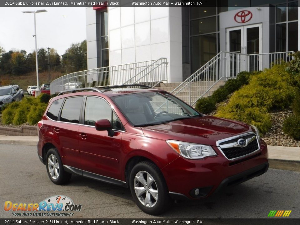 2014 Subaru Forester 2.5i Limited Venetian Red Pearl / Black Photo #1