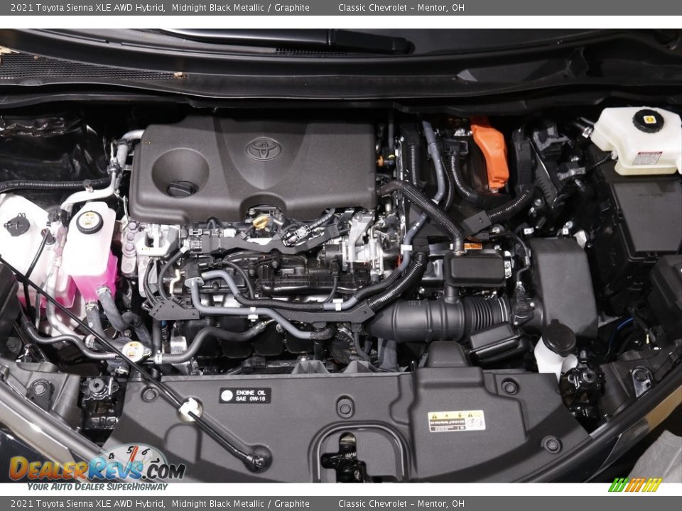 2021 Toyota Sienna XLE AWD Hybrid 2.5 Liter DOHC 16-Valve VVT-i 4 Cylinder Gasoline/Electric Hybrid Engine Photo #22