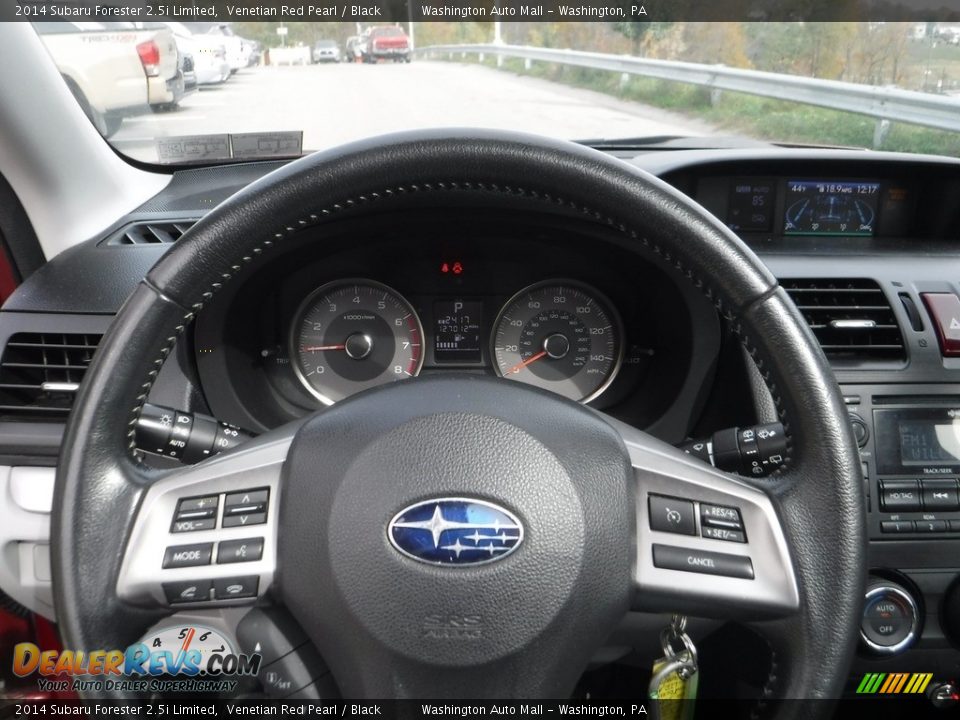 2014 Subaru Forester 2.5i Limited Venetian Red Pearl / Black Photo #25