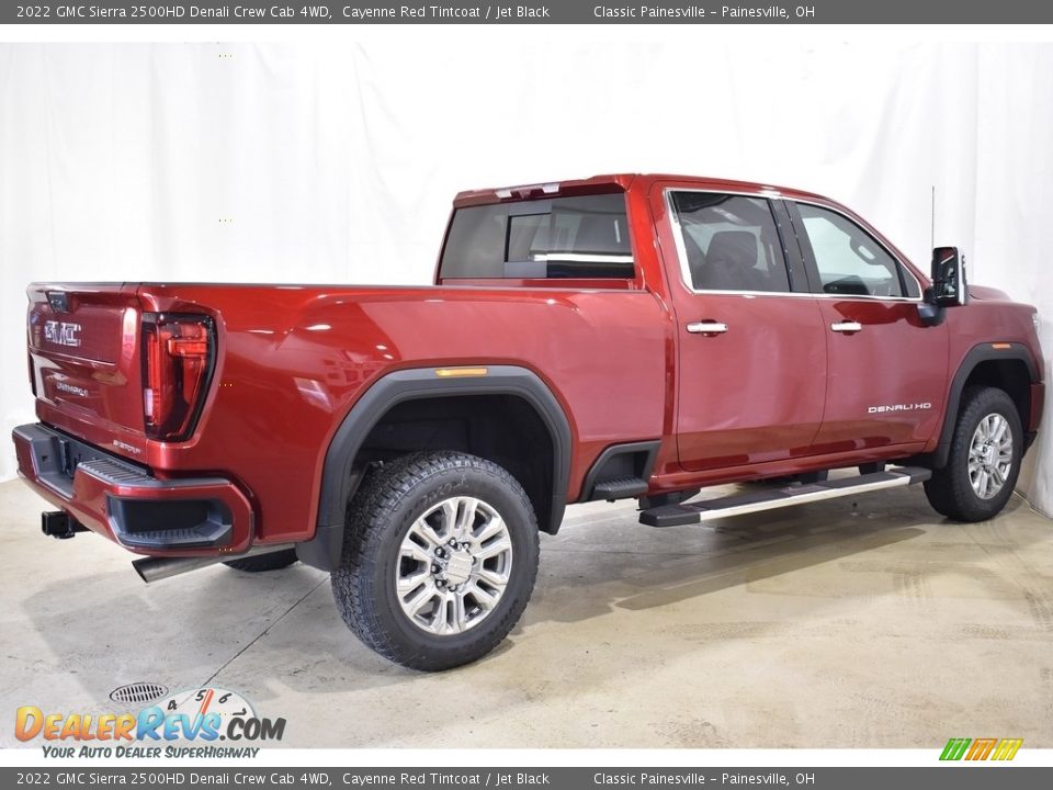 2022 GMC Sierra 2500HD Denali Crew Cab 4WD Cayenne Red Tintcoat / Jet Black Photo #2