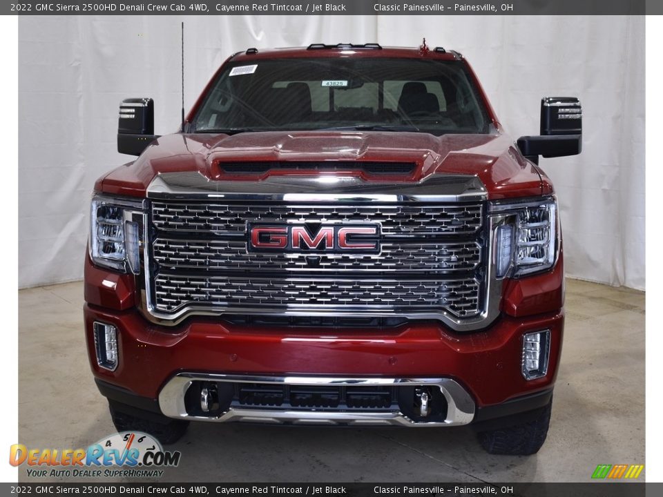 2022 GMC Sierra 2500HD Denali Crew Cab 4WD Cayenne Red Tintcoat / Jet Black Photo #4