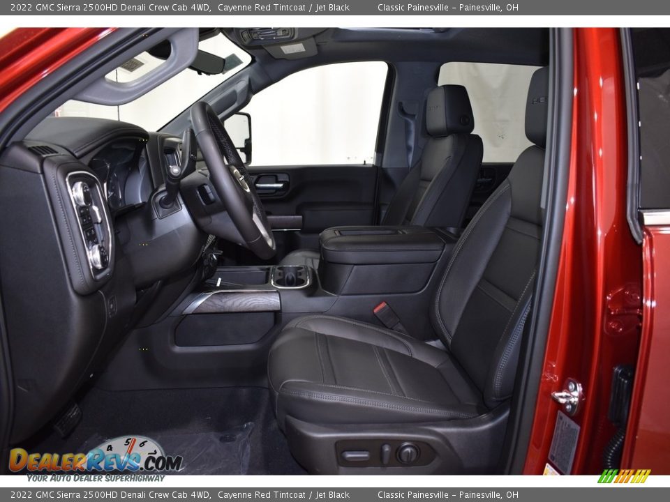 2022 GMC Sierra 2500HD Denali Crew Cab 4WD Cayenne Red Tintcoat / Jet Black Photo #7
