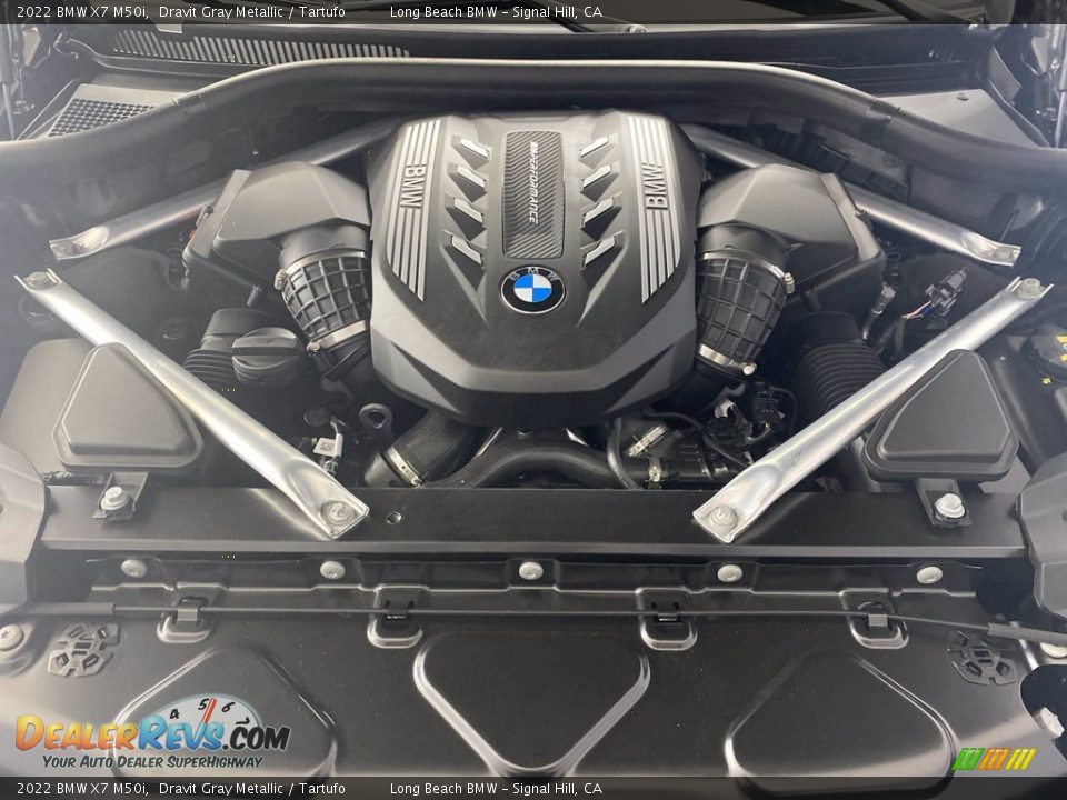 2022 BMW X7 M50i 4.4 Liter M TwinPower Turbocharged DOHC 32-Valve V8 Engine Photo #10