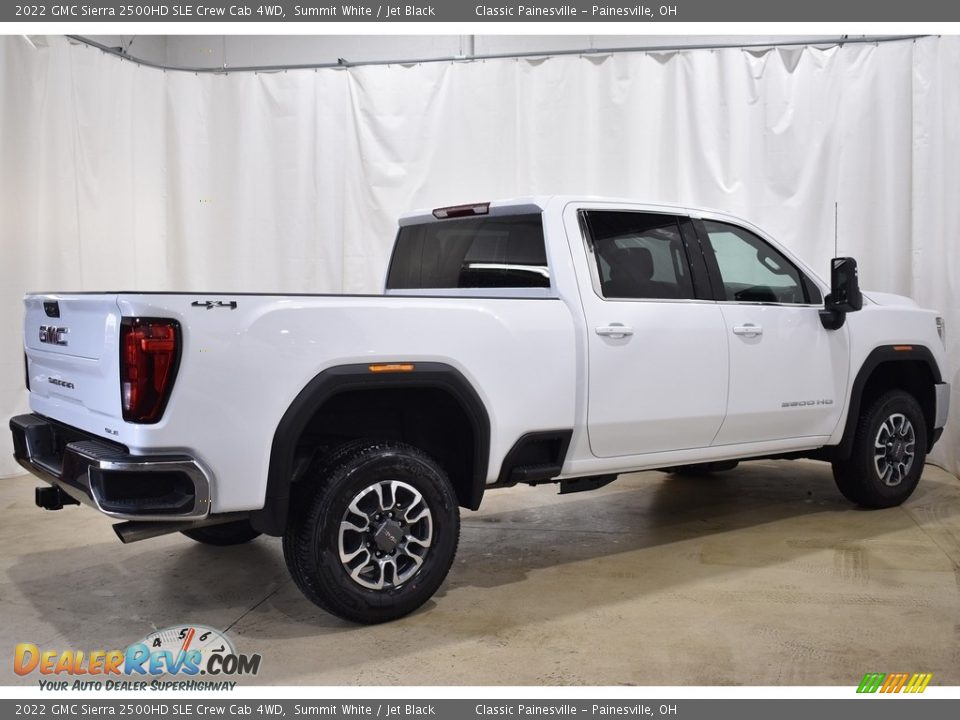 2022 GMC Sierra 2500HD SLE Crew Cab 4WD Summit White / Jet Black Photo #2