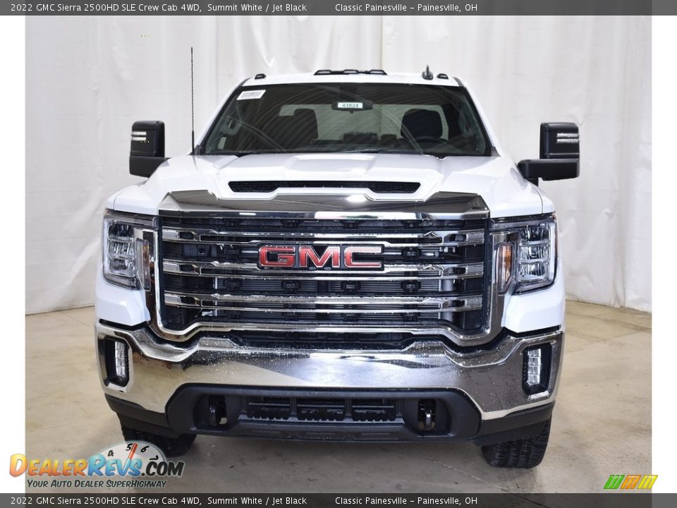 2022 GMC Sierra 2500HD SLE Crew Cab 4WD Summit White / Jet Black Photo #4