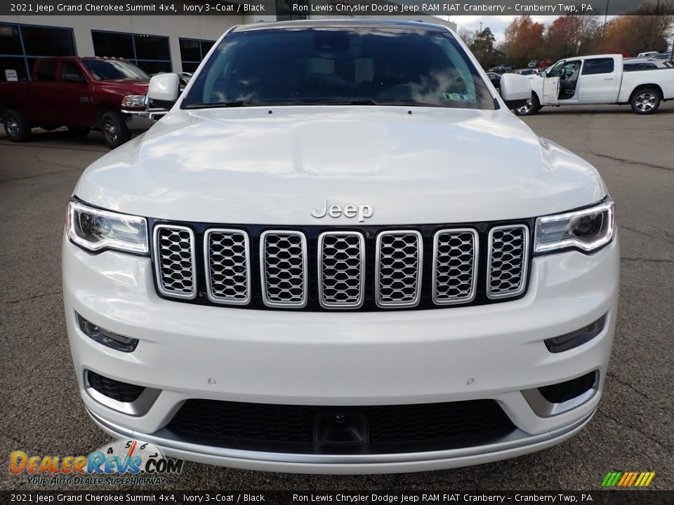 2021 Jeep Grand Cherokee Summit 4x4 Ivory 3-Coat / Black Photo #2