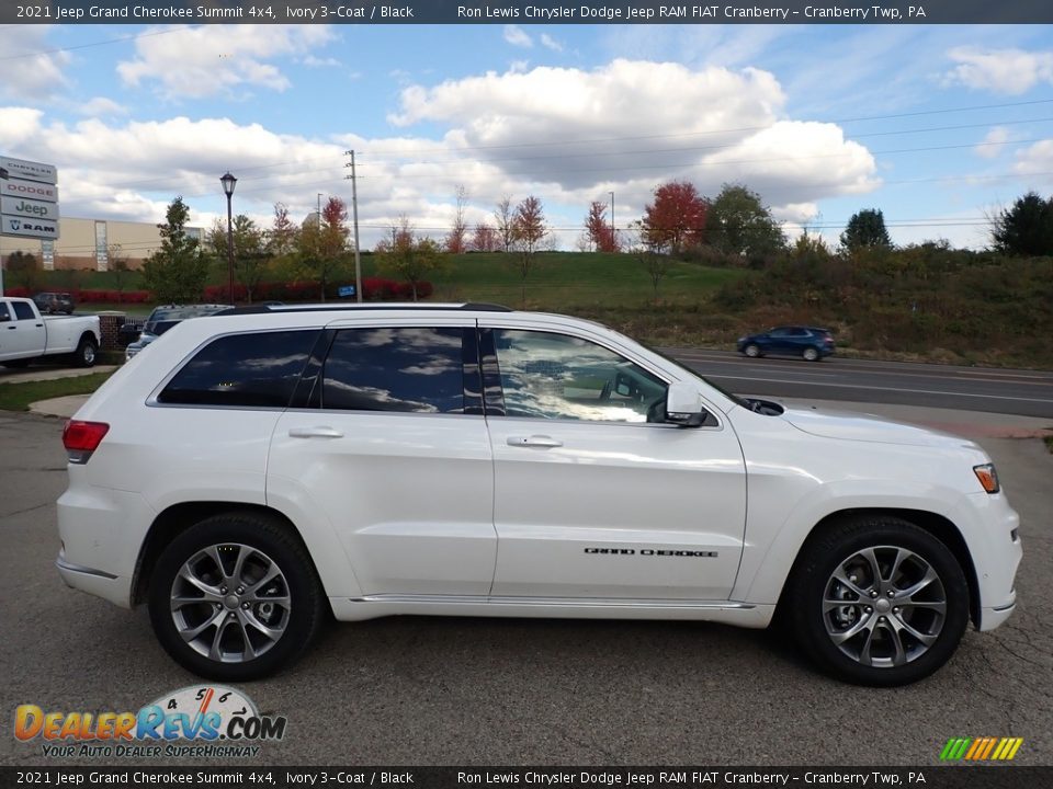 Ivory 3-Coat 2021 Jeep Grand Cherokee Summit 4x4 Photo #4