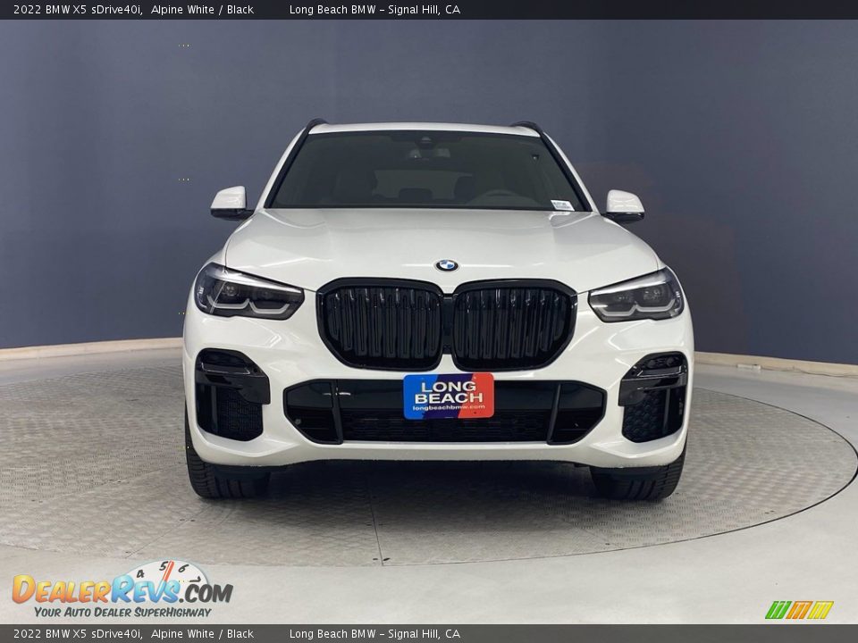 2022 BMW X5 sDrive40i Alpine White / Black Photo #2