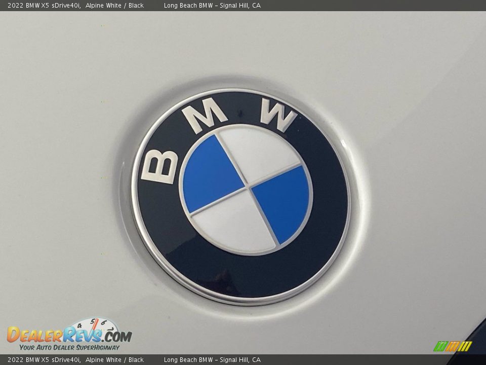 2022 BMW X5 sDrive40i Alpine White / Black Photo #5