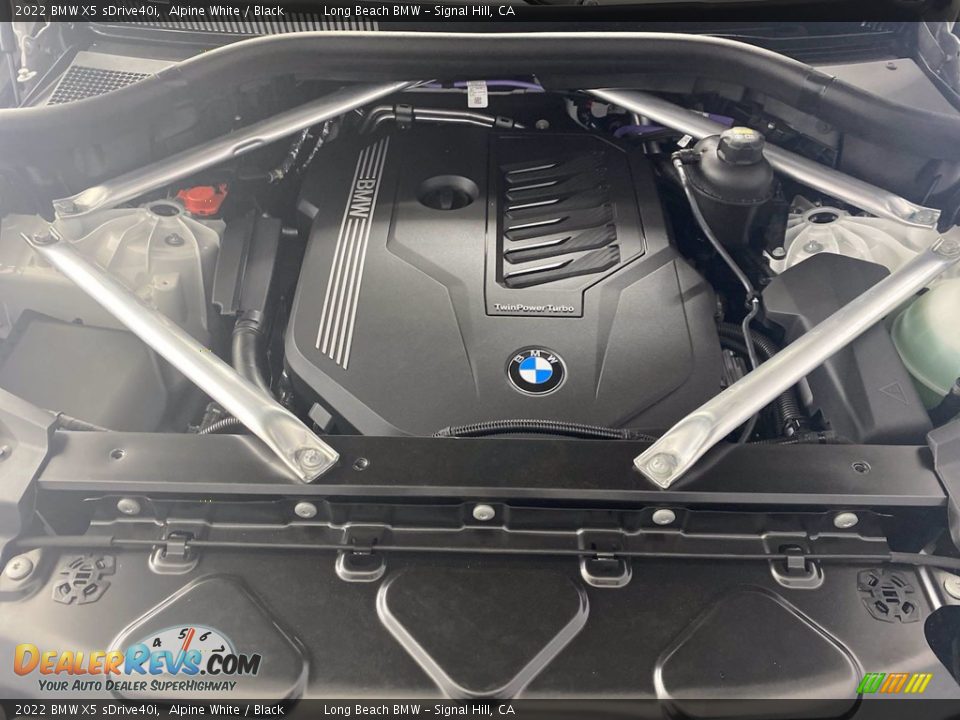 2022 BMW X5 sDrive40i Alpine White / Black Photo #9