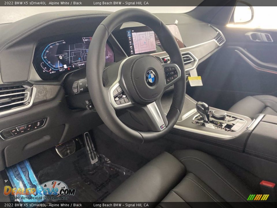 2022 BMW X5 sDrive40i Alpine White / Black Photo #12