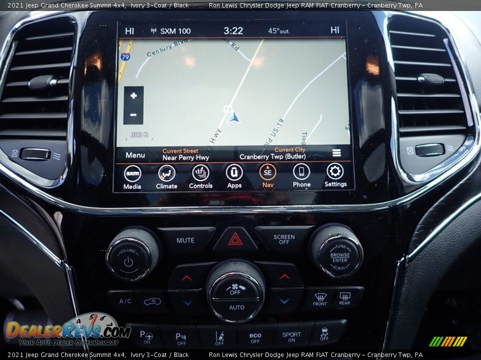 Navigation of 2021 Jeep Grand Cherokee Summit 4x4 Photo #17