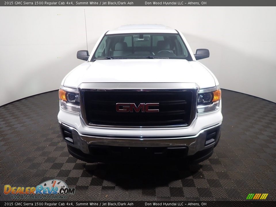 2015 GMC Sierra 1500 Regular Cab 4x4 Summit White / Jet Black/Dark Ash Photo #5