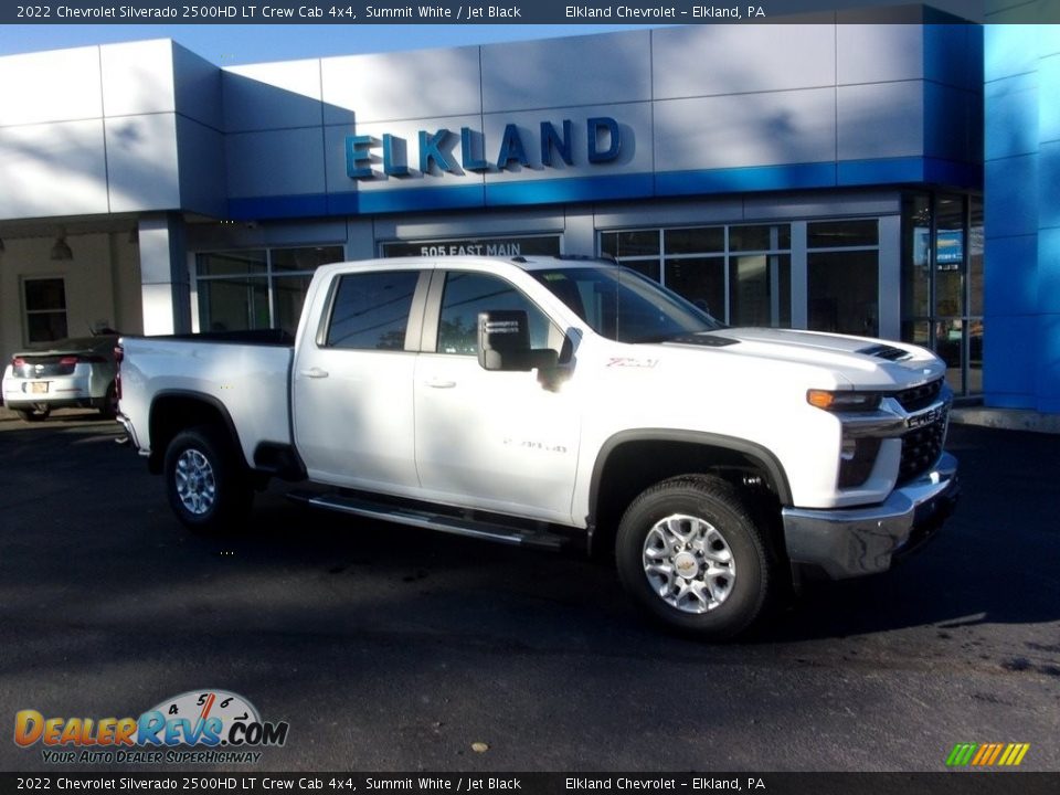 2022 Chevrolet Silverado 2500HD LT Crew Cab 4x4 Summit White / Jet Black Photo #1