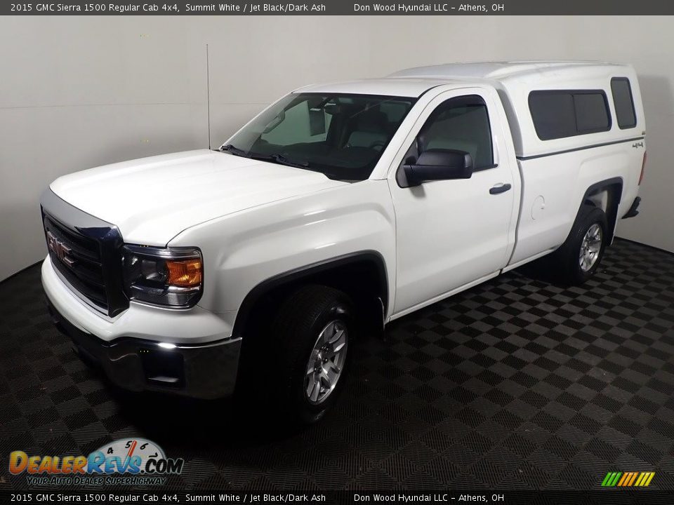 Summit White 2015 GMC Sierra 1500 Regular Cab 4x4 Photo #9