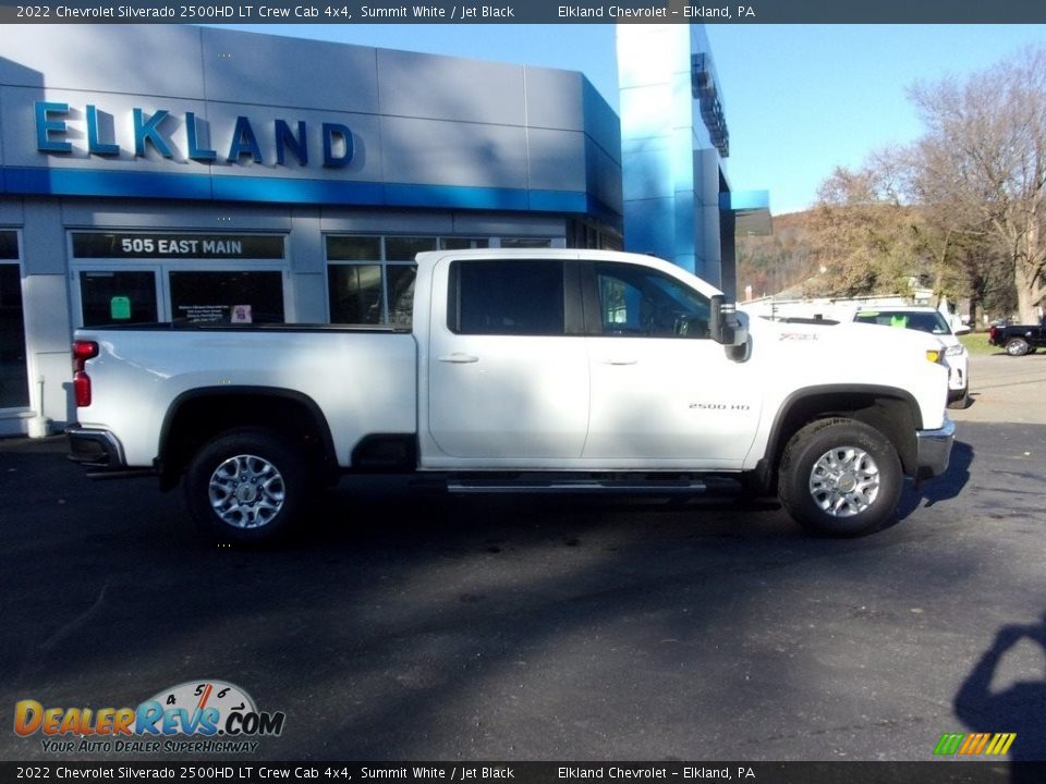 2022 Chevrolet Silverado 2500HD LT Crew Cab 4x4 Summit White / Jet Black Photo #2