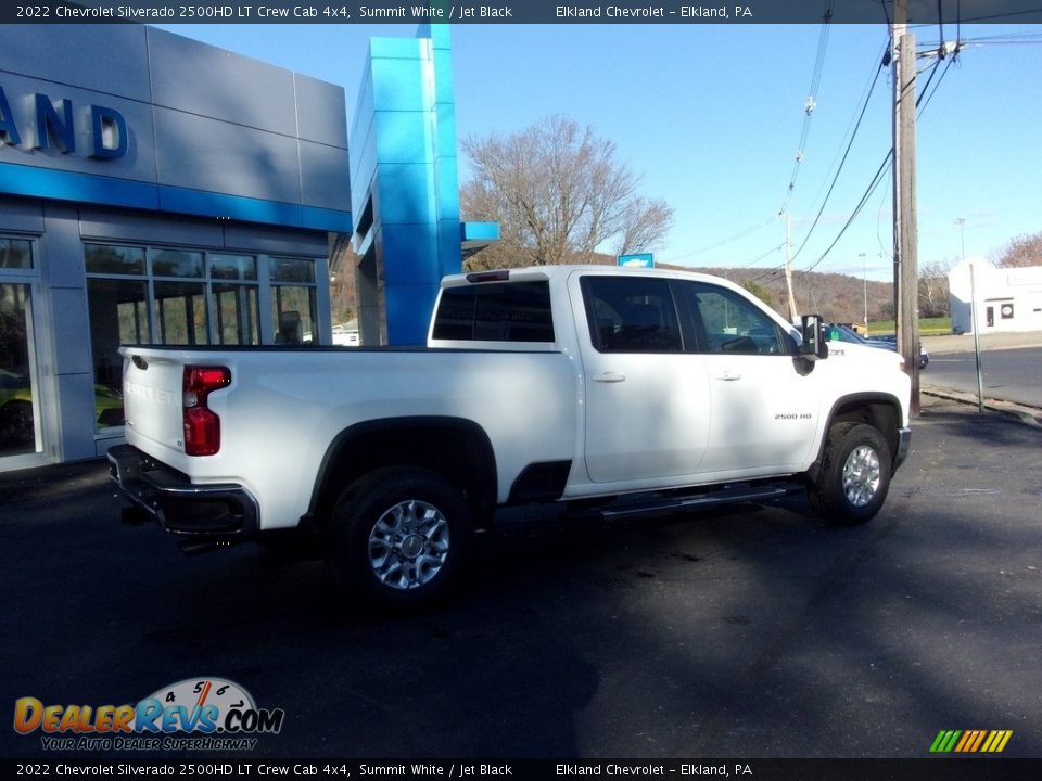 2022 Chevrolet Silverado 2500HD LT Crew Cab 4x4 Summit White / Jet Black Photo #3