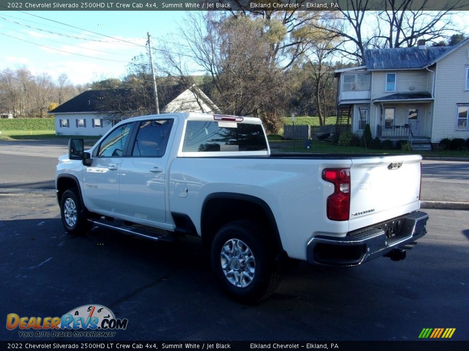 2022 Chevrolet Silverado 2500HD LT Crew Cab 4x4 Summit White / Jet Black Photo #5