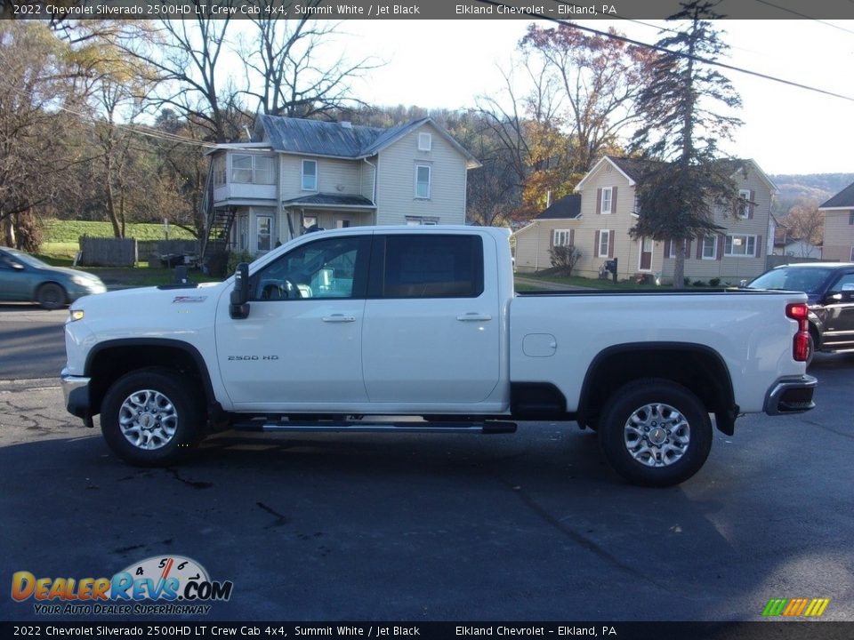 2022 Chevrolet Silverado 2500HD LT Crew Cab 4x4 Summit White / Jet Black Photo #6