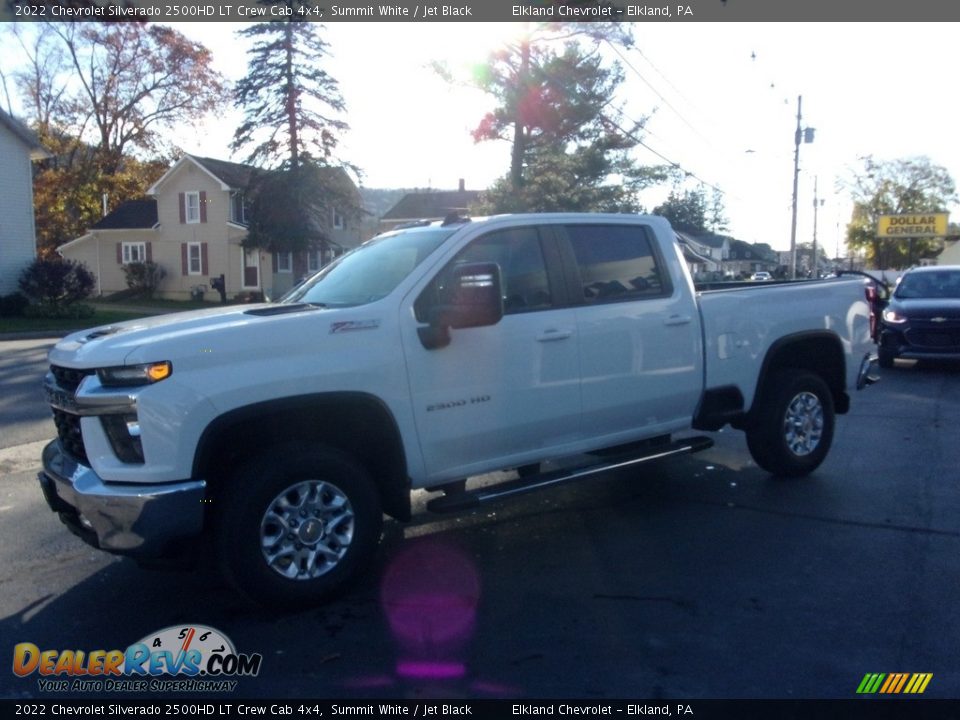 2022 Chevrolet Silverado 2500HD LT Crew Cab 4x4 Summit White / Jet Black Photo #7