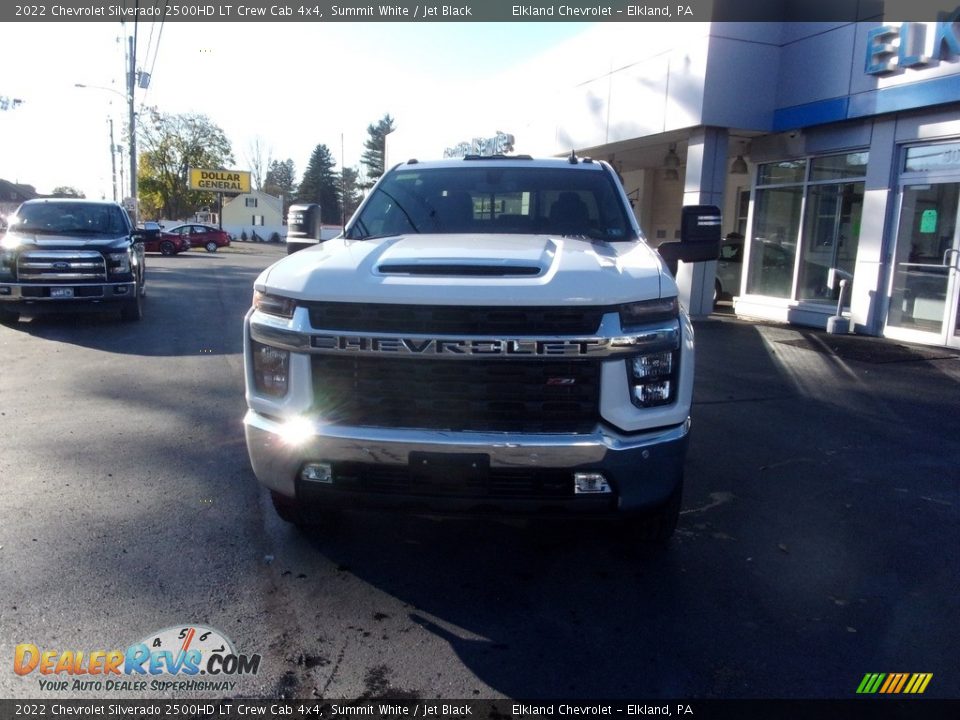 2022 Chevrolet Silverado 2500HD LT Crew Cab 4x4 Summit White / Jet Black Photo #8