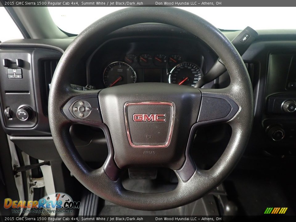 2015 GMC Sierra 1500 Regular Cab 4x4 Steering Wheel Photo #24