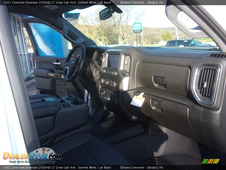 2022 Chevrolet Silverado 2500HD LT Crew Cab 4x4 Summit White / Jet Black Photo #21