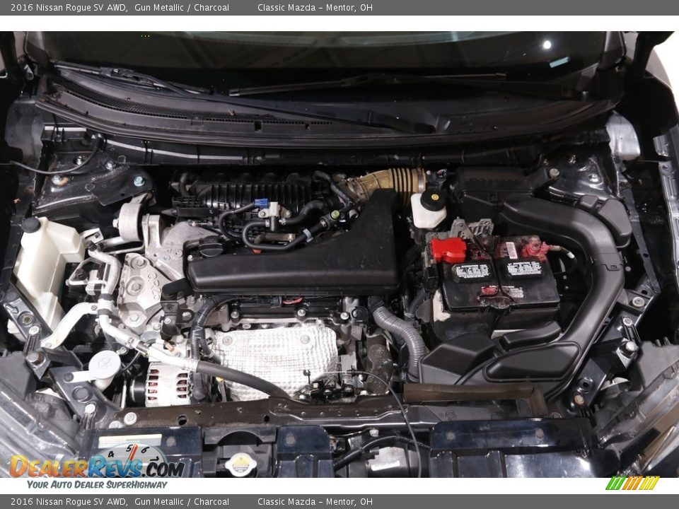 2016 Nissan Rogue SV AWD 2.5 Liter DOHC 16-Valve CVTCS 4 Cylinder Engine Photo #16