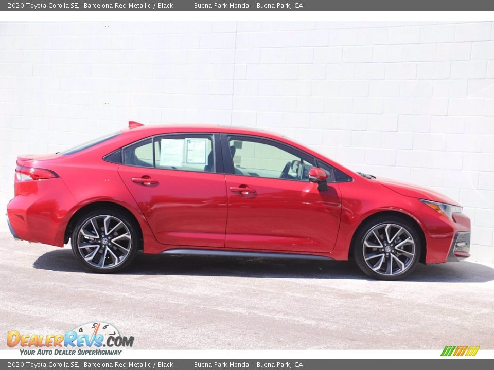 2020 Toyota Corolla SE Barcelona Red Metallic / Black Photo #4