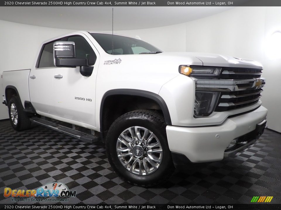 2020 Chevrolet Silverado 2500HD High Country Crew Cab 4x4 Summit White / Jet Black Photo #8