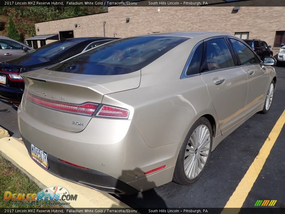 Palladium White Gold 2017 Lincoln MKZ Reserve Hybrid Photo #4