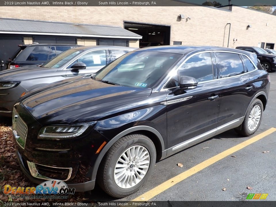 2019 Lincoln Nautilus AWD Infinite Black / Ebony Photo #1