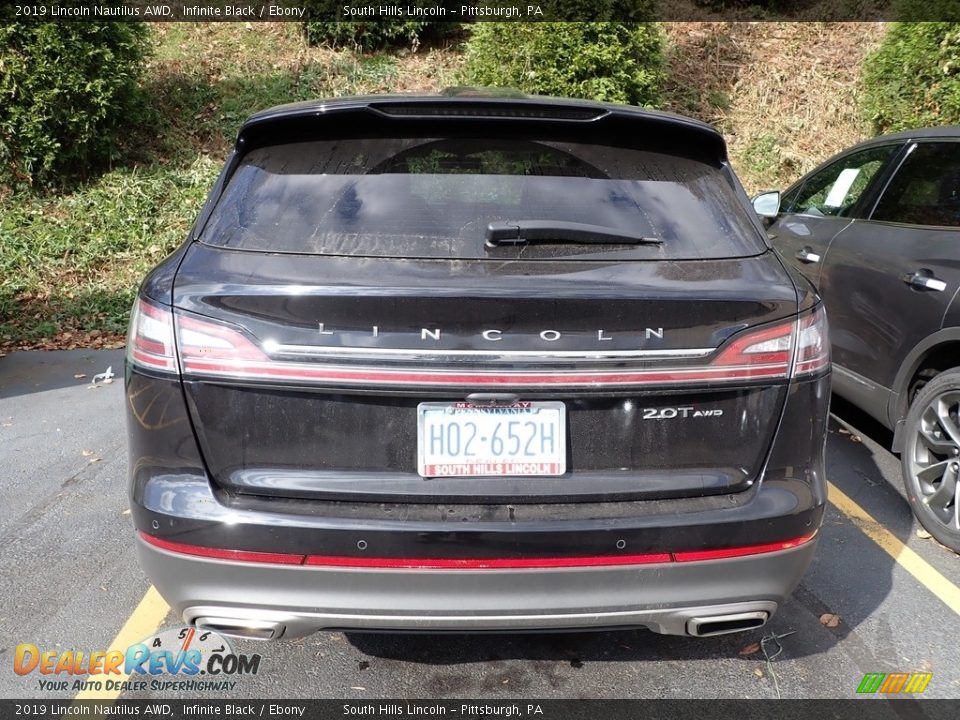 2019 Lincoln Nautilus AWD Infinite Black / Ebony Photo #3