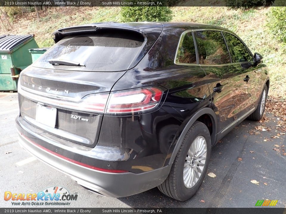 2019 Lincoln Nautilus AWD Infinite Black / Ebony Photo #4