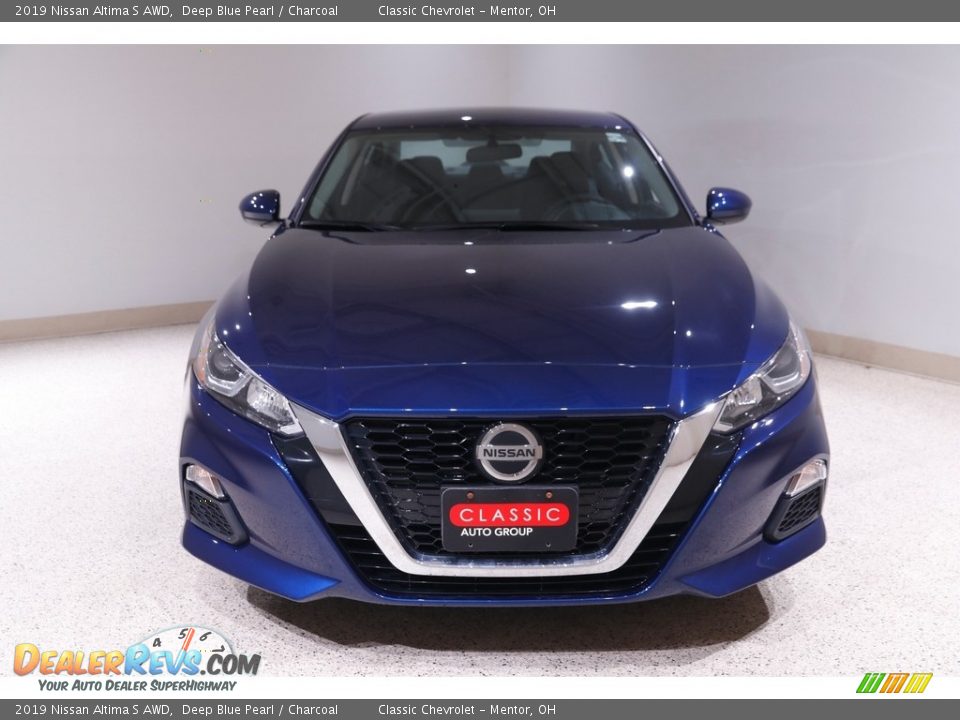 2019 Nissan Altima S AWD Deep Blue Pearl / Charcoal Photo #2