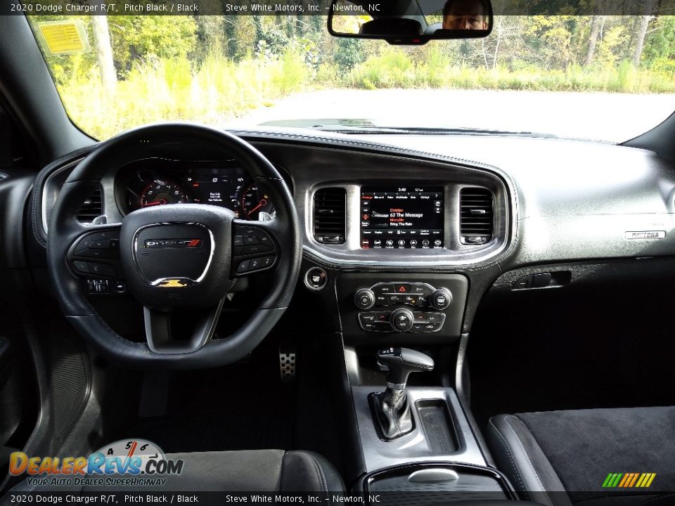 2020 Dodge Charger R/T Pitch Black / Black Photo #19