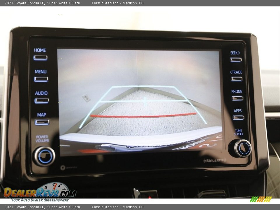 2021 Toyota Corolla LE Super White / Black Photo #11