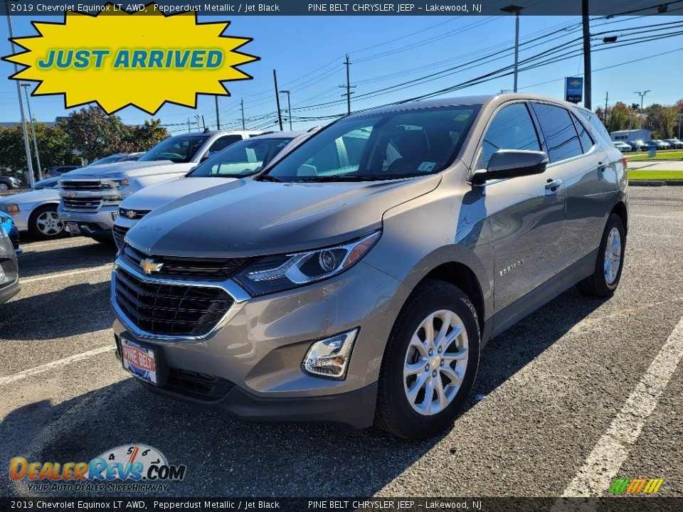 2019 Chevrolet Equinox LT AWD Pepperdust Metallic / Jet Black Photo #1